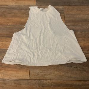 Cream Workout Tank